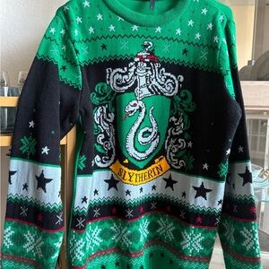 Unisex Harry Potter Slytherin Holiday Sweater